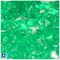 BeadTin Mint Transparent 24mm Seal Plastic Pony Beads (24pcs)